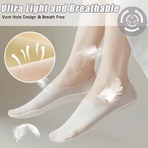 Женские носки Ultra Invisible (6 пар) synthetic.ua - Фото 1