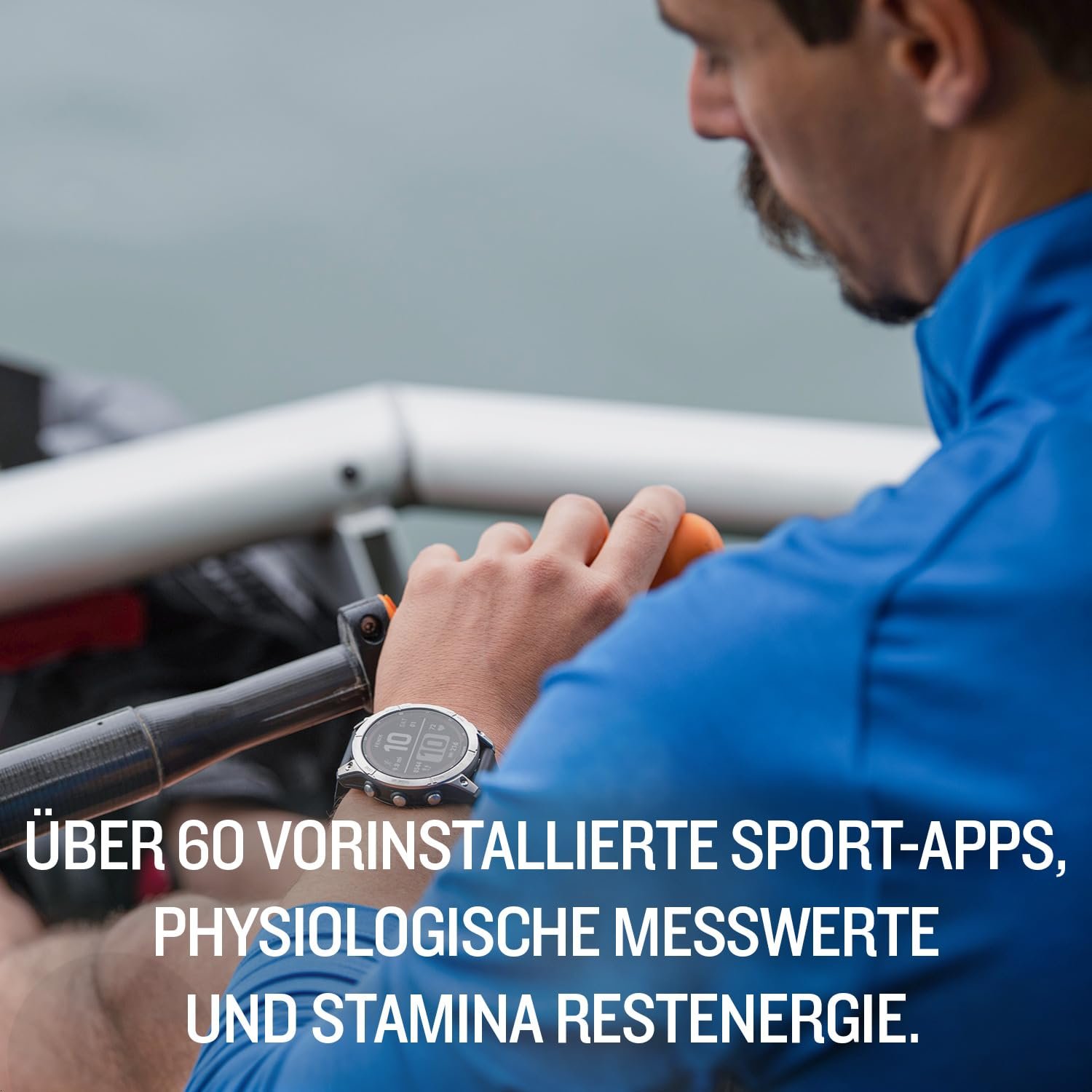 Смарт-часы Мультиспорт Garmin Fenix 7S GPS с цветным дисплеем и сенсорным/кнопочным управлением, фото №4