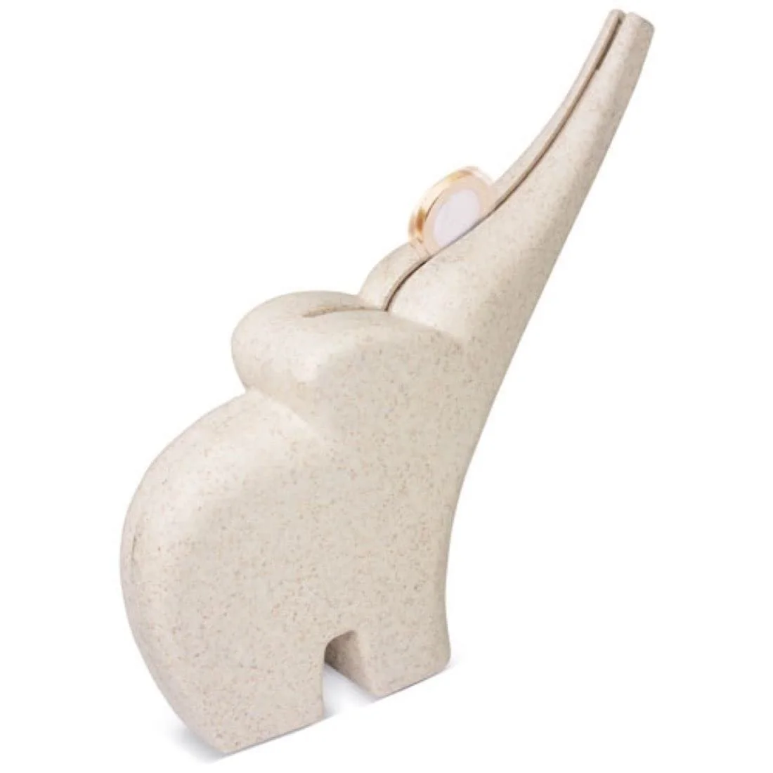 Копилка Makio Слон из пшеничного волокна с мягким корпусом и пробкой, фото №4