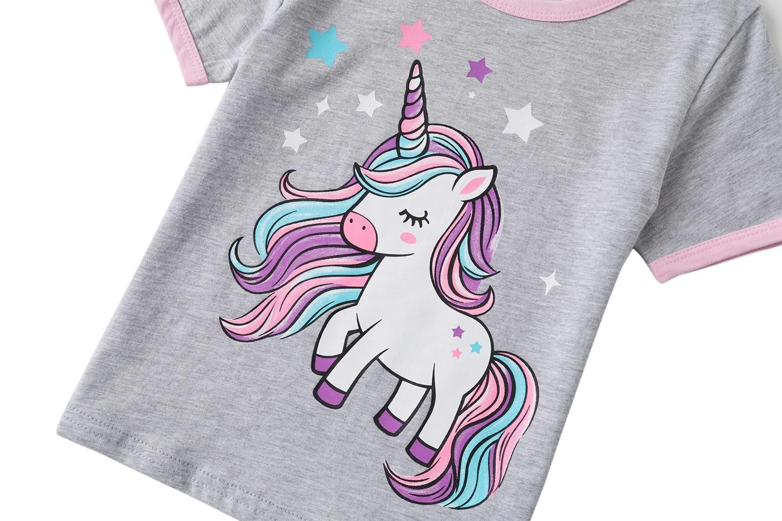 Комплект піжамний Dinopjs для дівчат Бавовна Динозавр Єдиноріг, фото №5 Комплект піжамний Dinopjs для дівчат Бавовна Динозавр Єдиноріг, фото №5