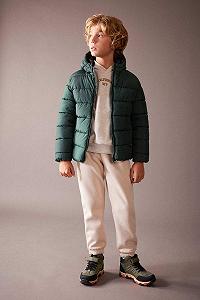 Зимова куртка DeFacto для хлопчиків, стандартний крій, з капюшоном synthetic.ua - Фото 1