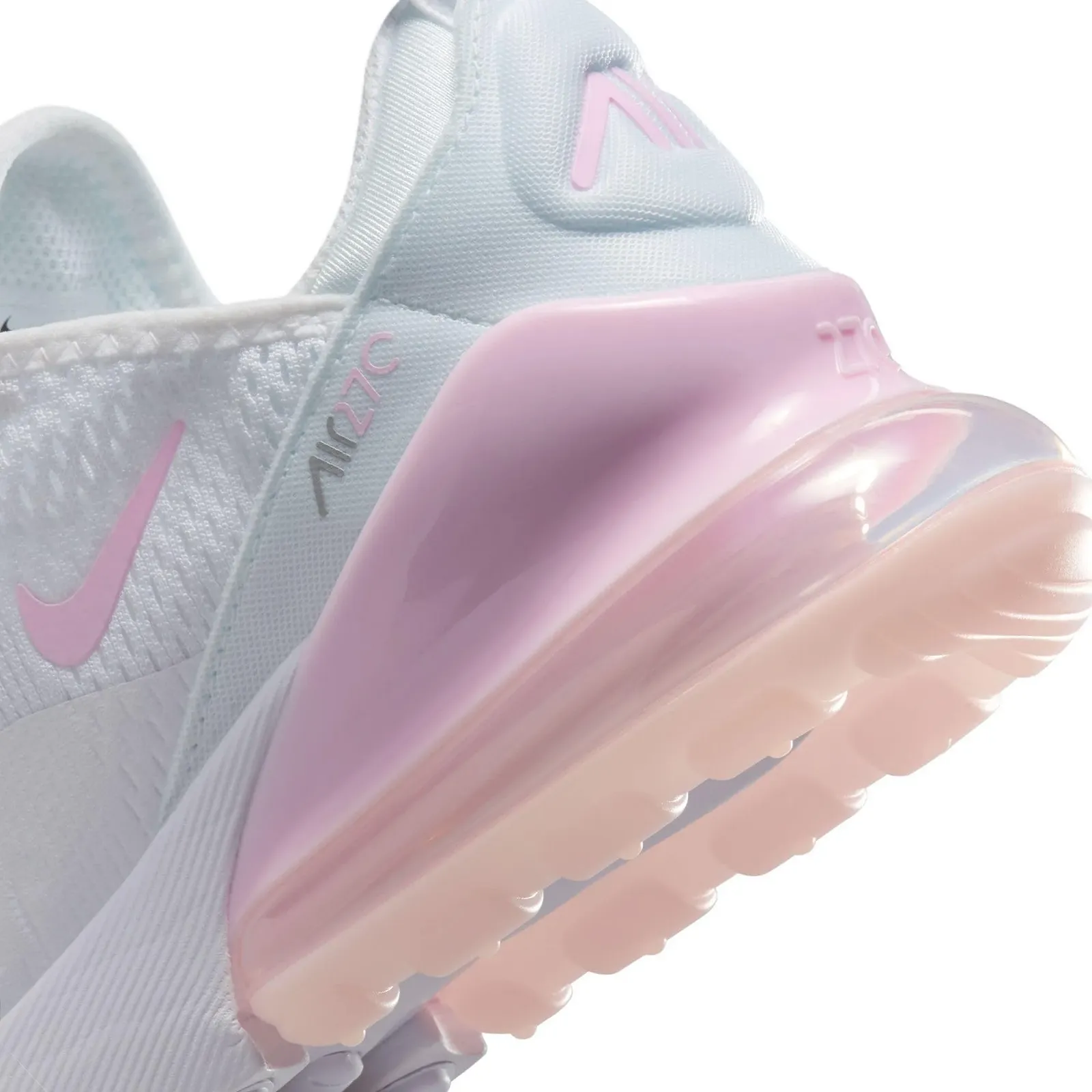 Кросівки Nike Air Max 270 (GS) Сірий/Чорний/Червоний, фото №8