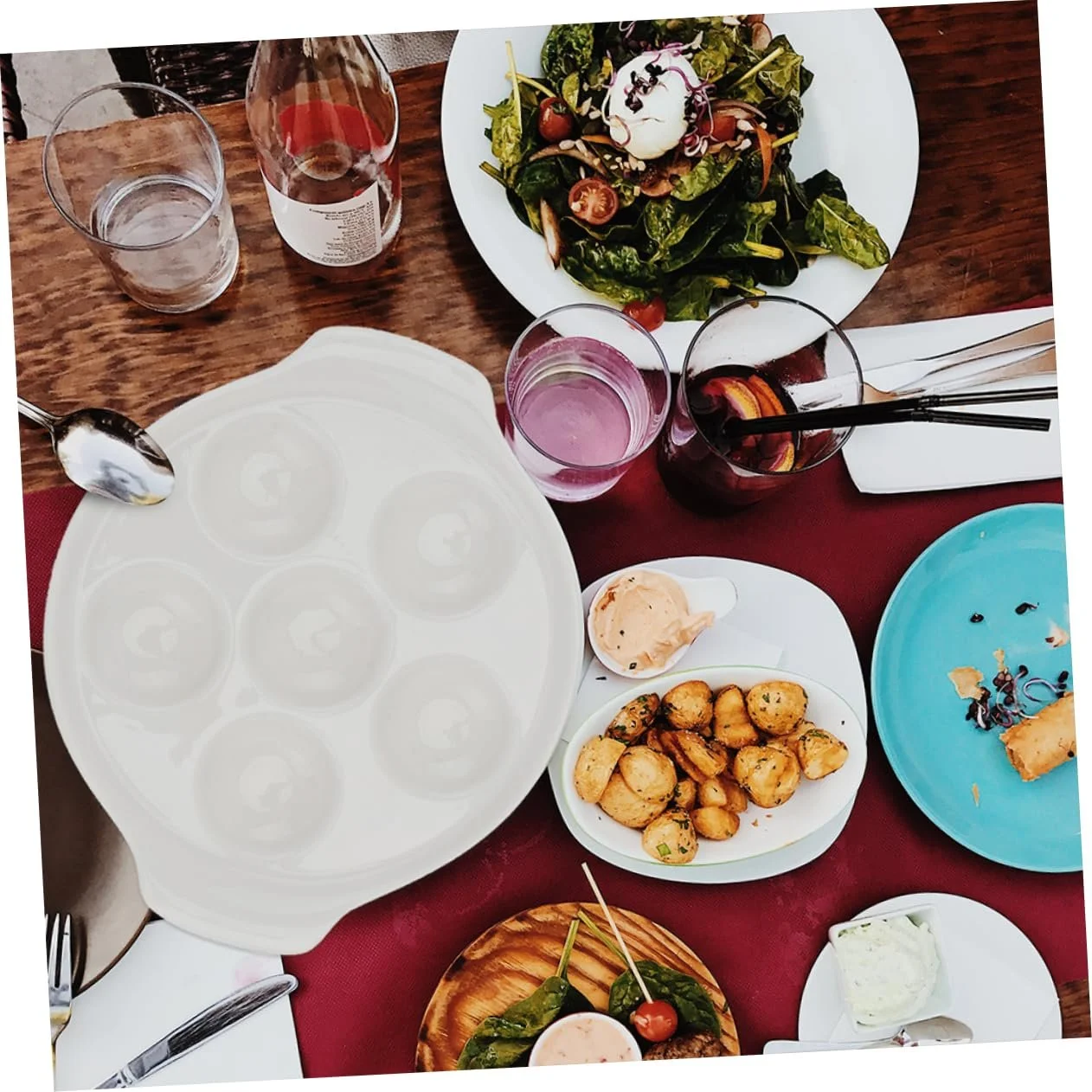 Форма для запекания улиток Ciieeo 2 шт. 6 и 12 отверстий белая, фото №4 Форма для запекания улиток Ciieeo 2 шт. 6 и 12 отверстий белая, фото №4