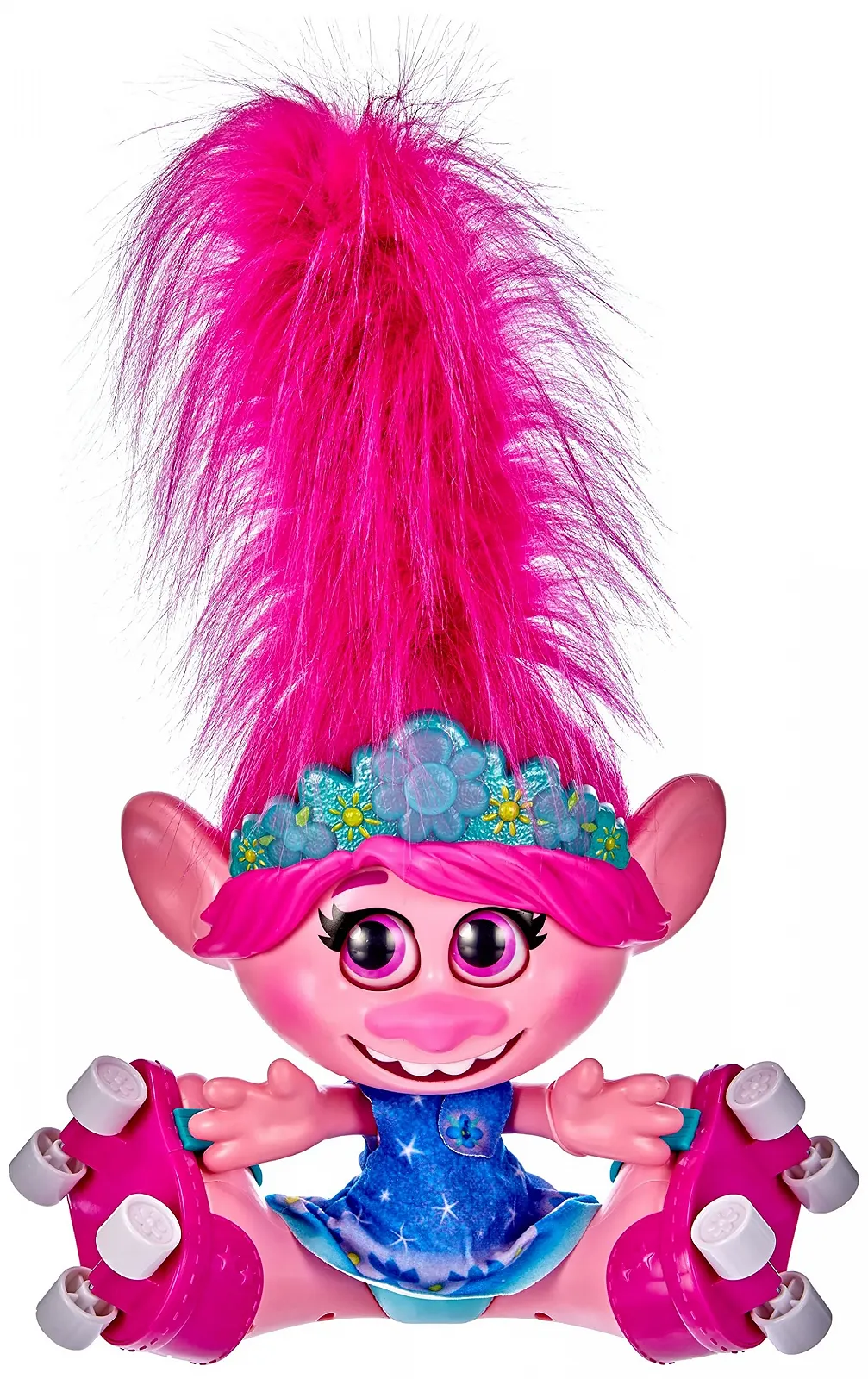 Кукла DreamWorks Trolls World Tour Hair Dance Poppy Интерактивная Песенная с Подвижными Волосами для Девочек и Мальчиков от 4 Лет, фото №2 Кукла DreamWorks Trolls World Tour Hair Dance Poppy Интерактивная Песенная с Подвижными Волосами для Девочек и Мальчиков от 4 Лет, фото №2