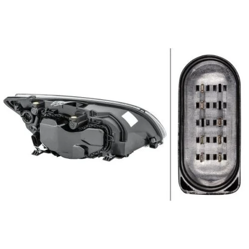 Фара основная HELLA 1LL 010 201-071 для FORD, левая, фото №2