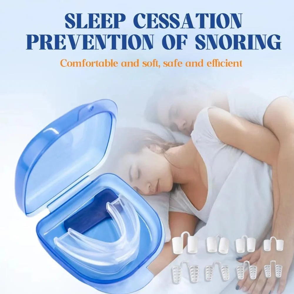 Защитная шина для зубов (11 шт. в наборе) С носовыми расширителями, фото №2