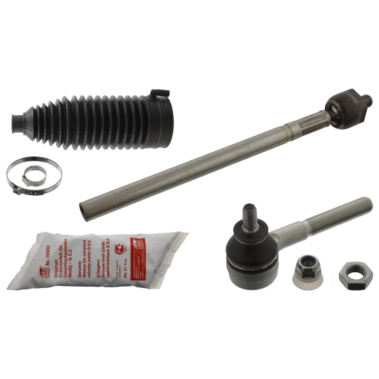 Рульова тяга FEBI BILSTEIN ProKit 38997 для PEUGEOT передній міст зліва, фото №1