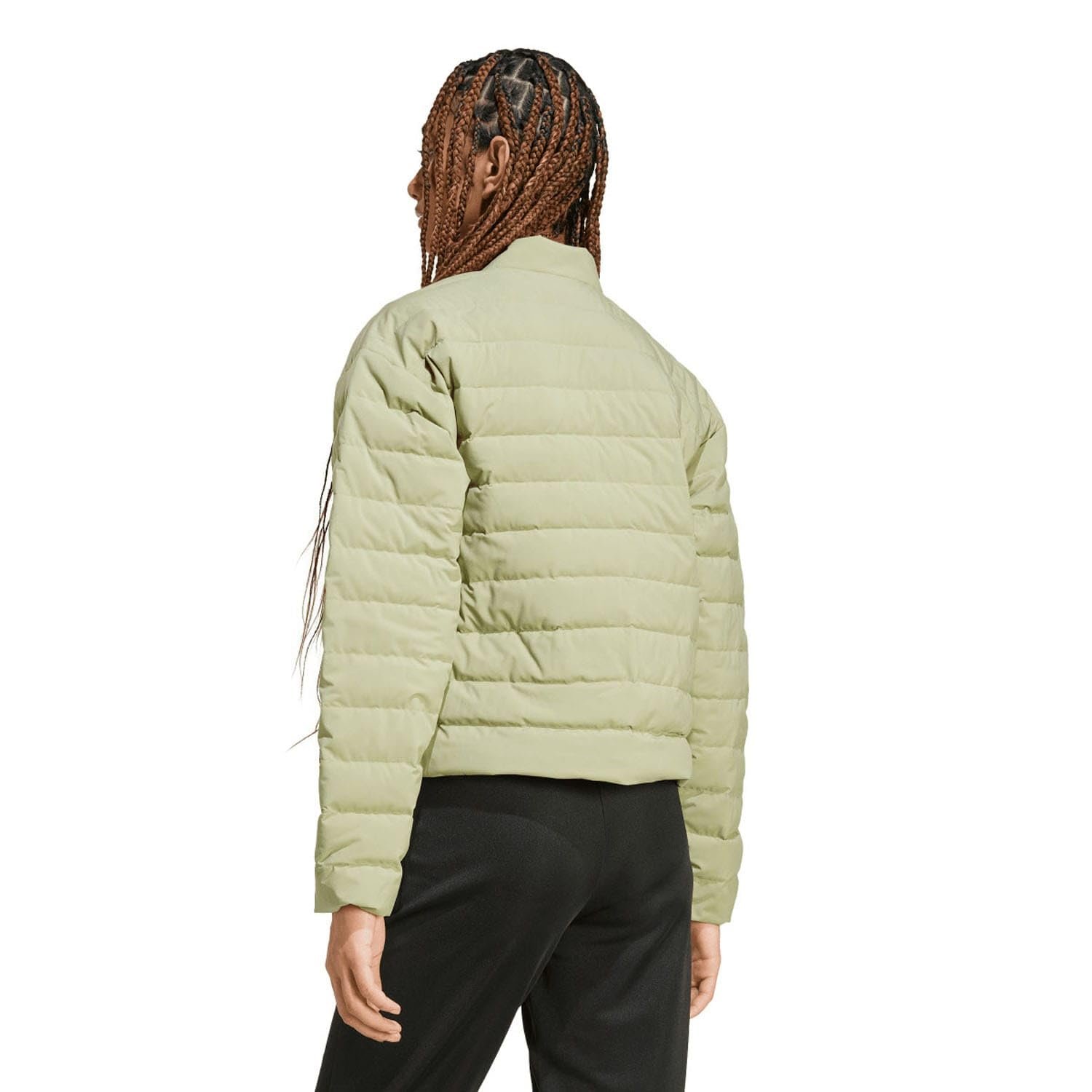 Куртка adidas Helionic Light Пуховая Зеленая, фото №5