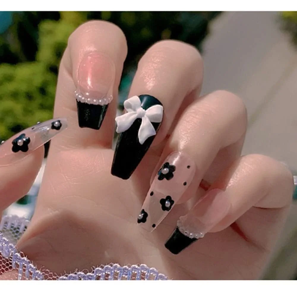 3D Міні-бантики Метелики Смола Білий, 100 шт, фото №4