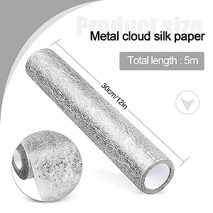 Ранер для столу Silver рулон 30 см x 5 м Сріблястий ціна на synthetic.ua - Фото 1 Ранер для столу Silver рулон 30 см x 5 м Сріблястий synthetic.ua - Фото 1