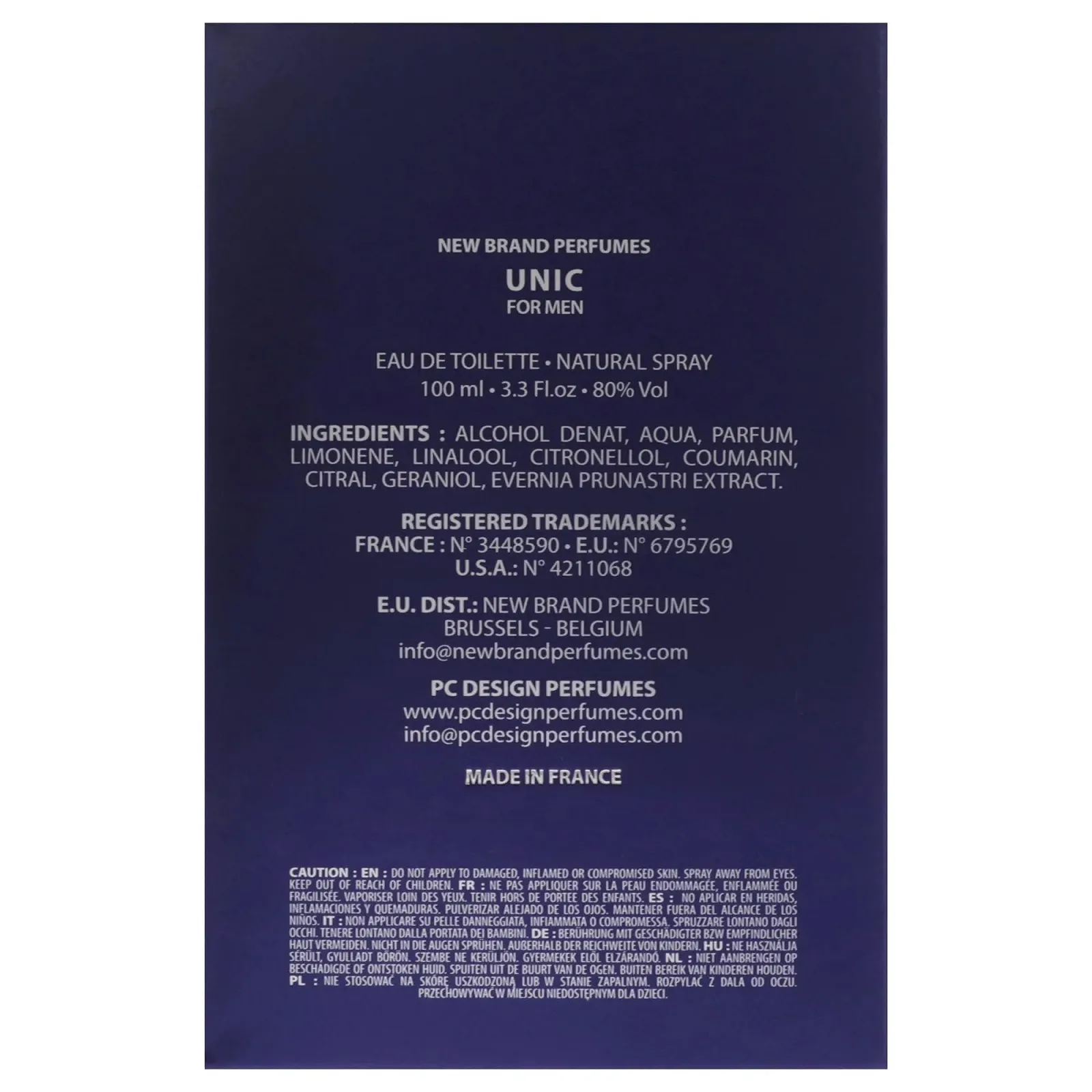 Туалетная вода UNIC EDT 100 мл, фото №7