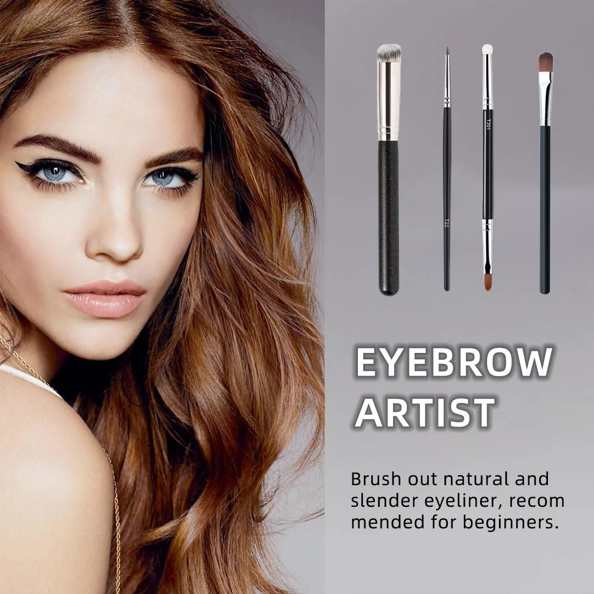 Пензель HZAOPZE Fine Angled Eup для очей, фото №5