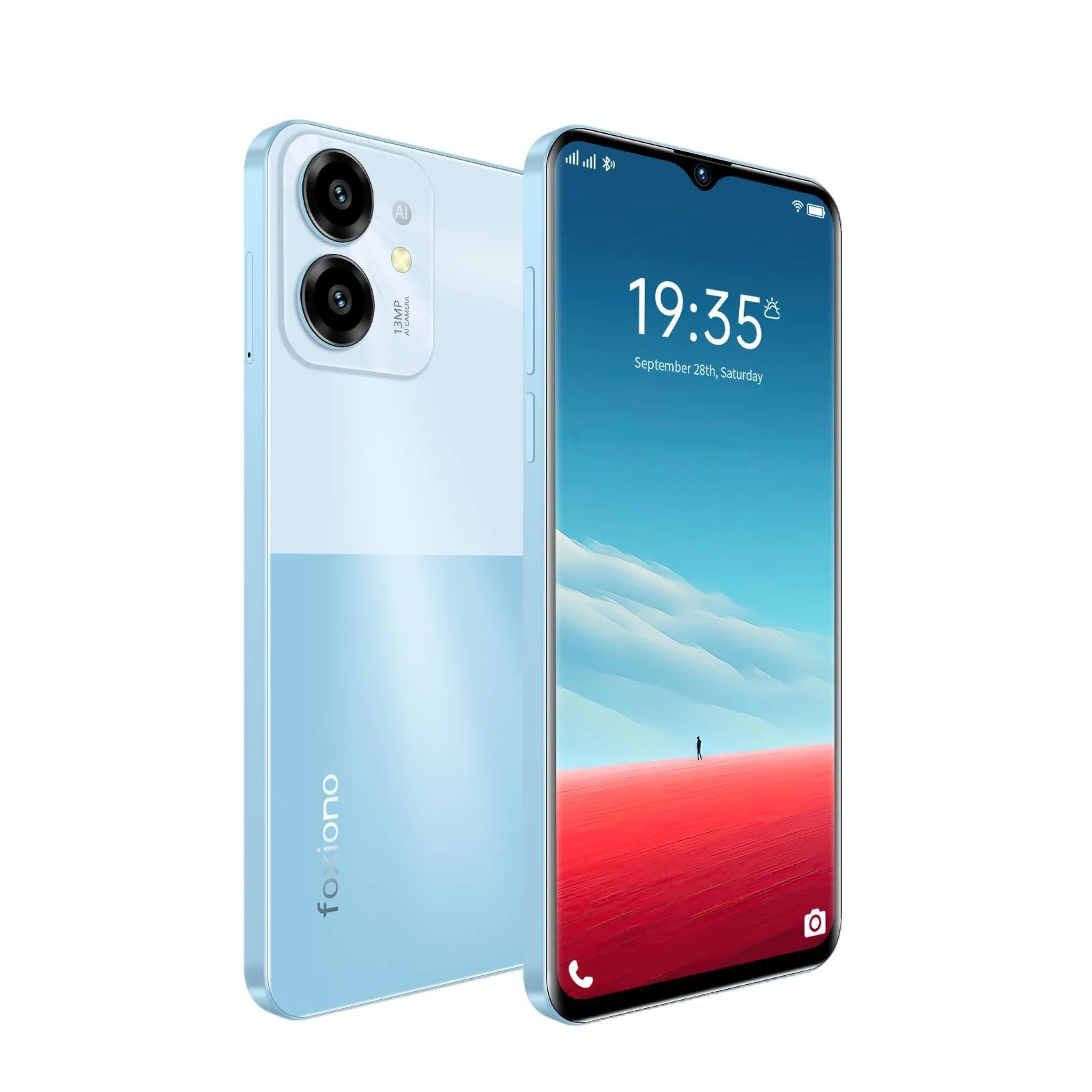 Смартфон 8-Core 4G-LTE 4GB RAM 64GB ROM 6.52" Blue, фото №1