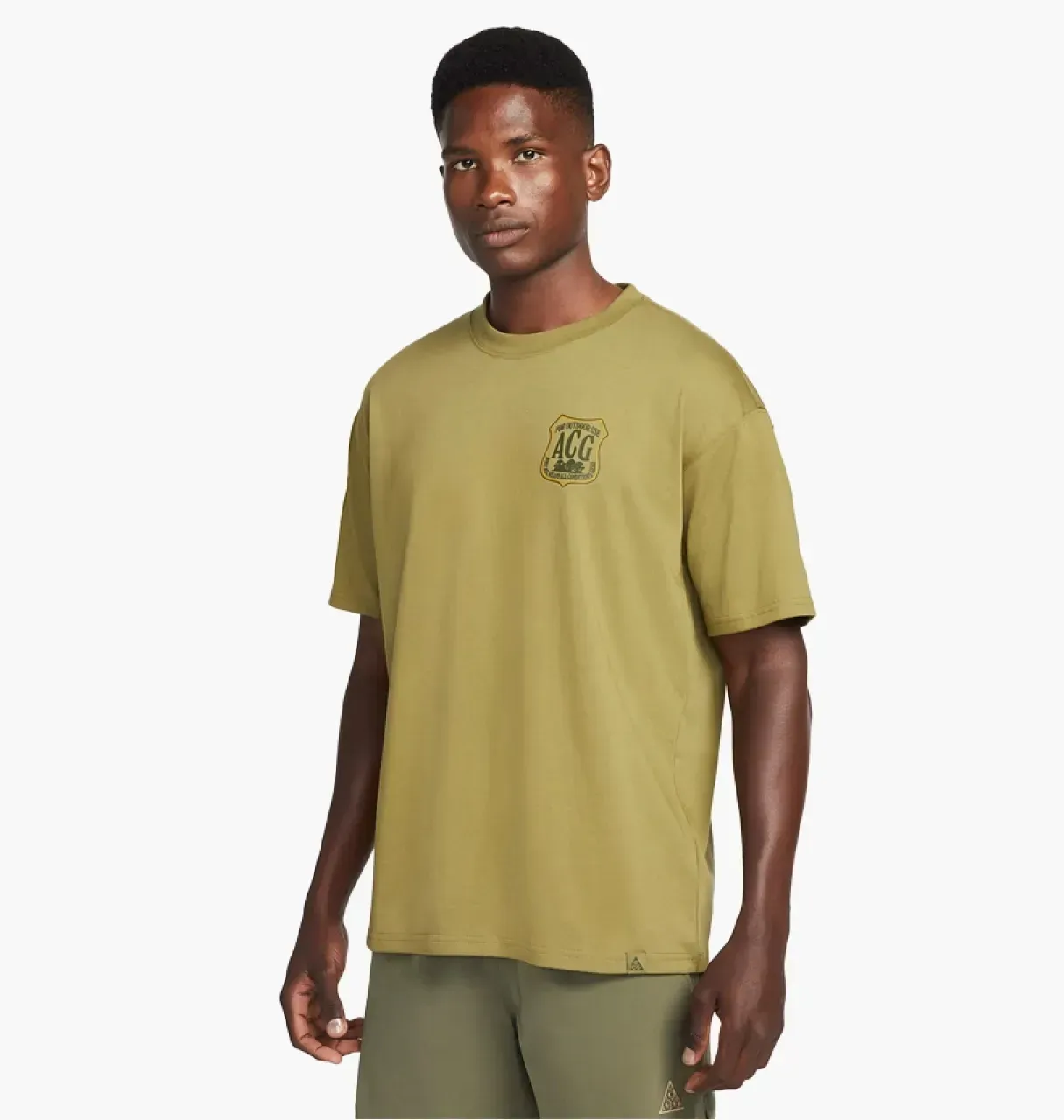 Футболка Nike ACG (темно-зелена) S, фото №1