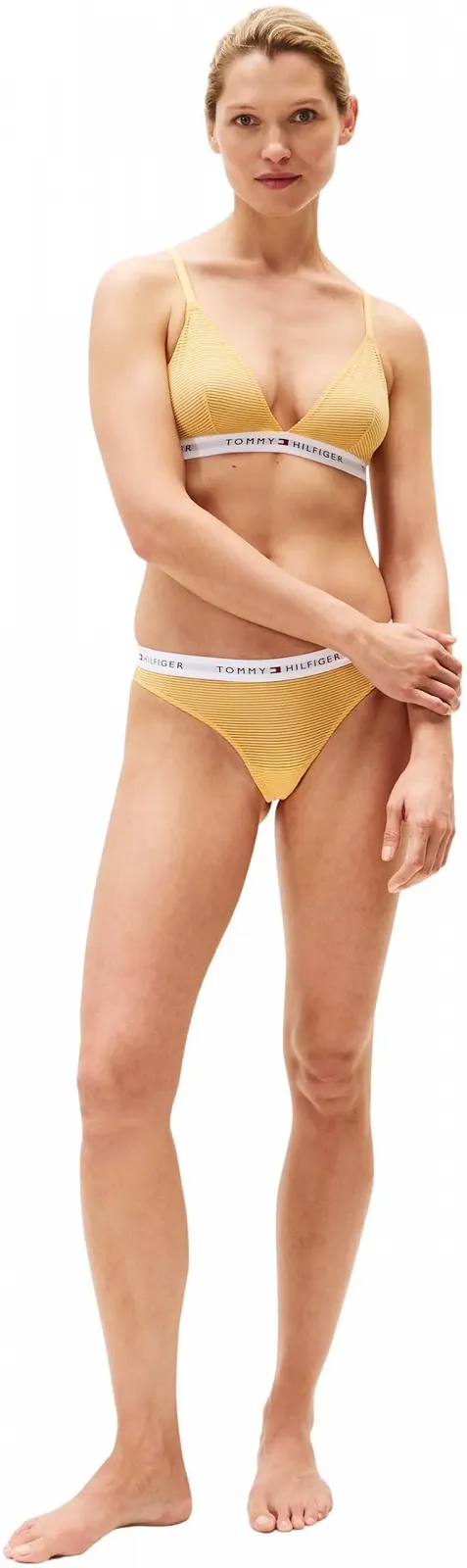 Набір з 2 трикутних бюстгальтерів Tommy Hilfiger в рубчик, фото №5