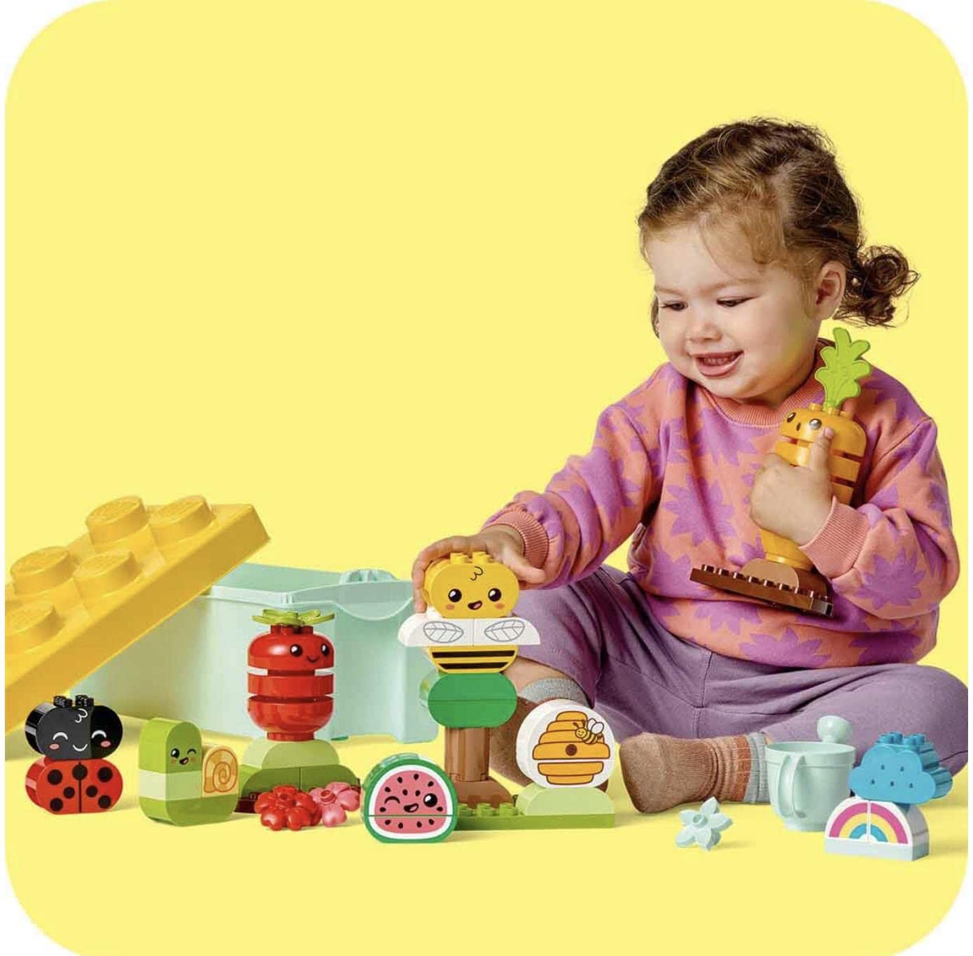 Набір LEGO Duplo 10984 My First Organic Garden для складання Рослин та комах, фото №2