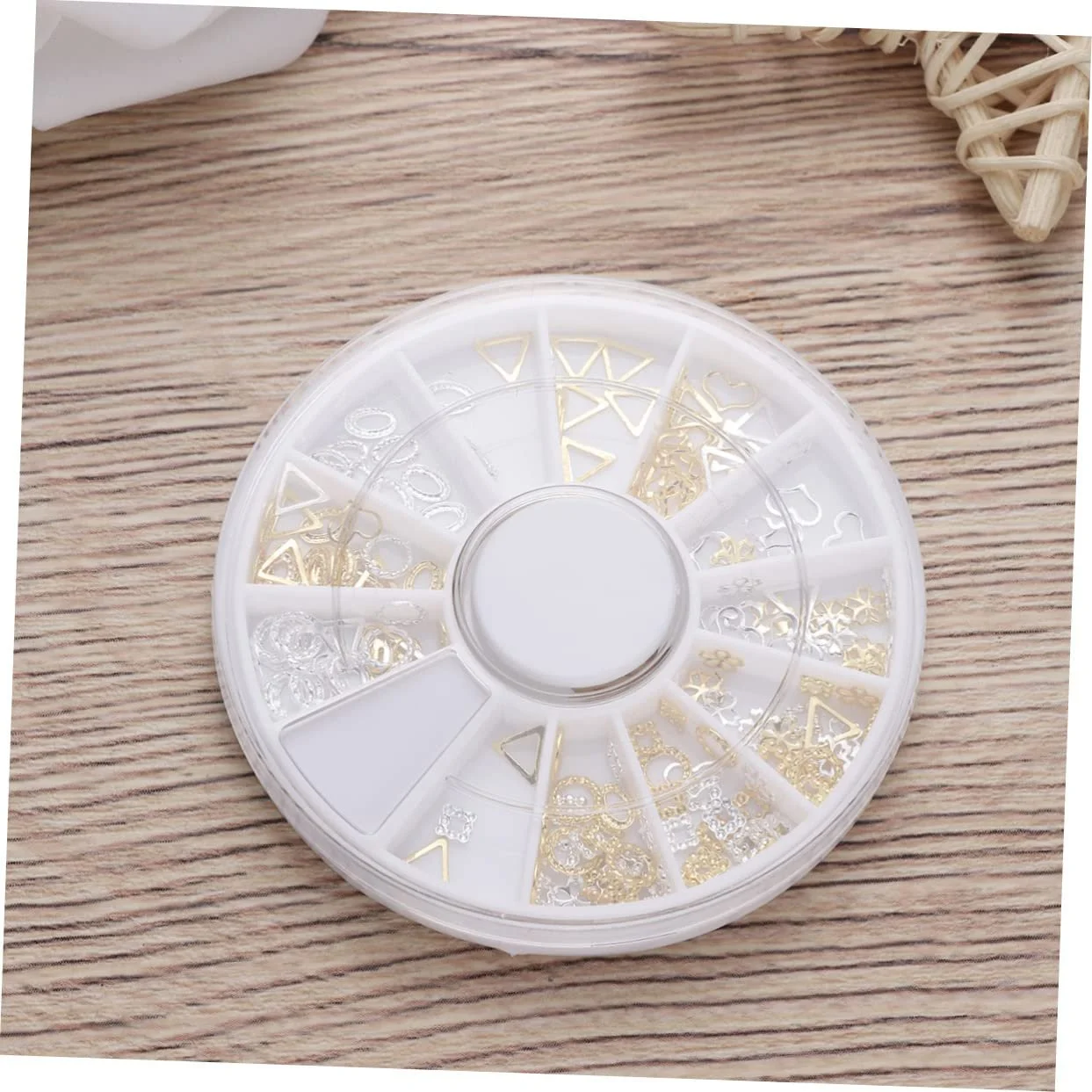 Украшения для ногтей FRCOLOR 3 шт Металлические заклепки для дизайна ногтей, фото №6