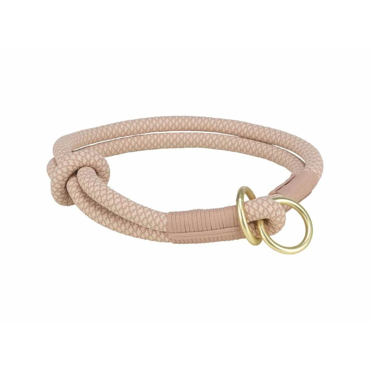 Ошейник тренировочный TRIXIE Soft Rope XS Розовый/Светло-розовый, фото №1