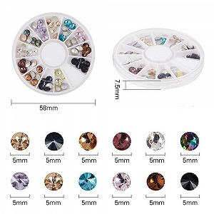 Діаманти Самоцвіти Стрази 5 мм synthetic.ua - Фото 1