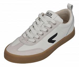 Купити Кросівки HUB Footwear Miami Чоловічі Білий Чорний Gum - Фото 1 Кросівки HUB Footwear Miami Чоловічі Білий Чорний Gum - Фото 1