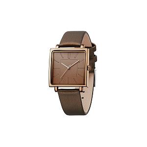 Годинник жіночий SURVAN WatchDesigner Кварцовий Круглий/Квадратний циферблат Сталь Шкіряний ремінець Водонепроникний - Фото 1