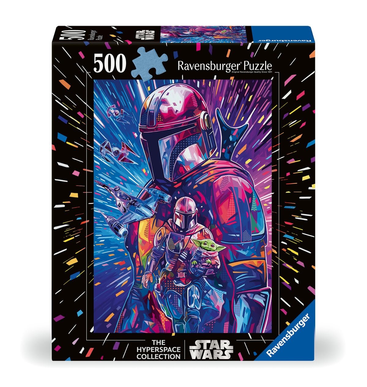Пазл Ravensburger Star Wars The Mandalorian 500 элементов 49.70 x 69.90 см от 12 лет, фото №2