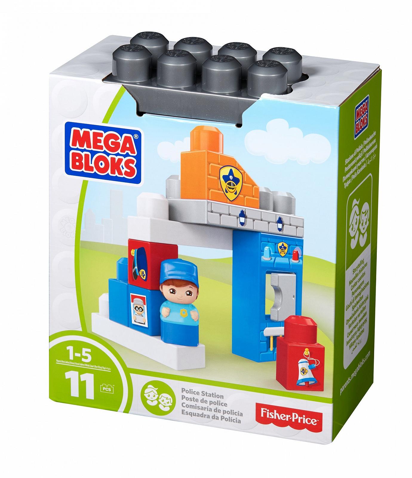 Конструктор Mega Bloks First Builders Полицейский участок, фото №1