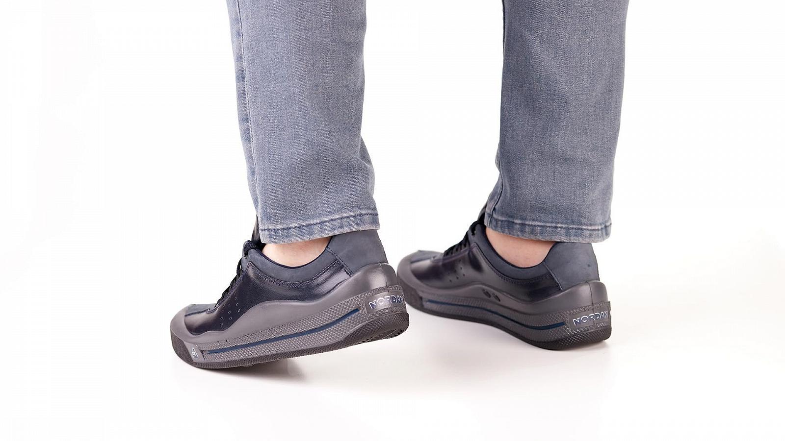 Кроссовки из натуральной кожи Nordan unisex Стильные, фото №7