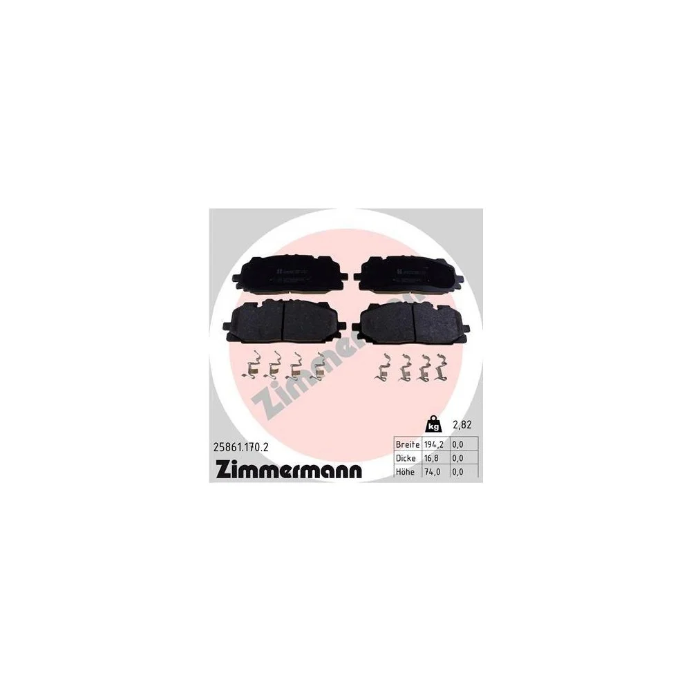 Гальмівний диск ZIMMERMANN COAT Z 100.3377.20 для VAG, передня вісь, фото №3