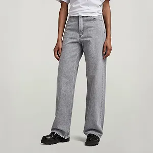 G‑Star Stray Ultra High Straight Faded Grey Limestone - 27 - Фото 1