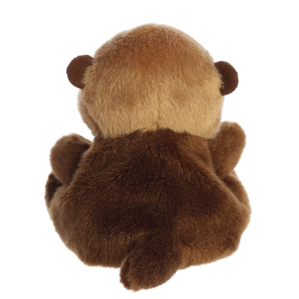 Мягкая игрушка Aurora Palm Pals Selena Sea Otter 33683 Коричневый 13 см, фото №4 Мягкая игрушка Aurora Palm Pals Selena Sea Otter 33683 Коричневый 13 см, фото №4