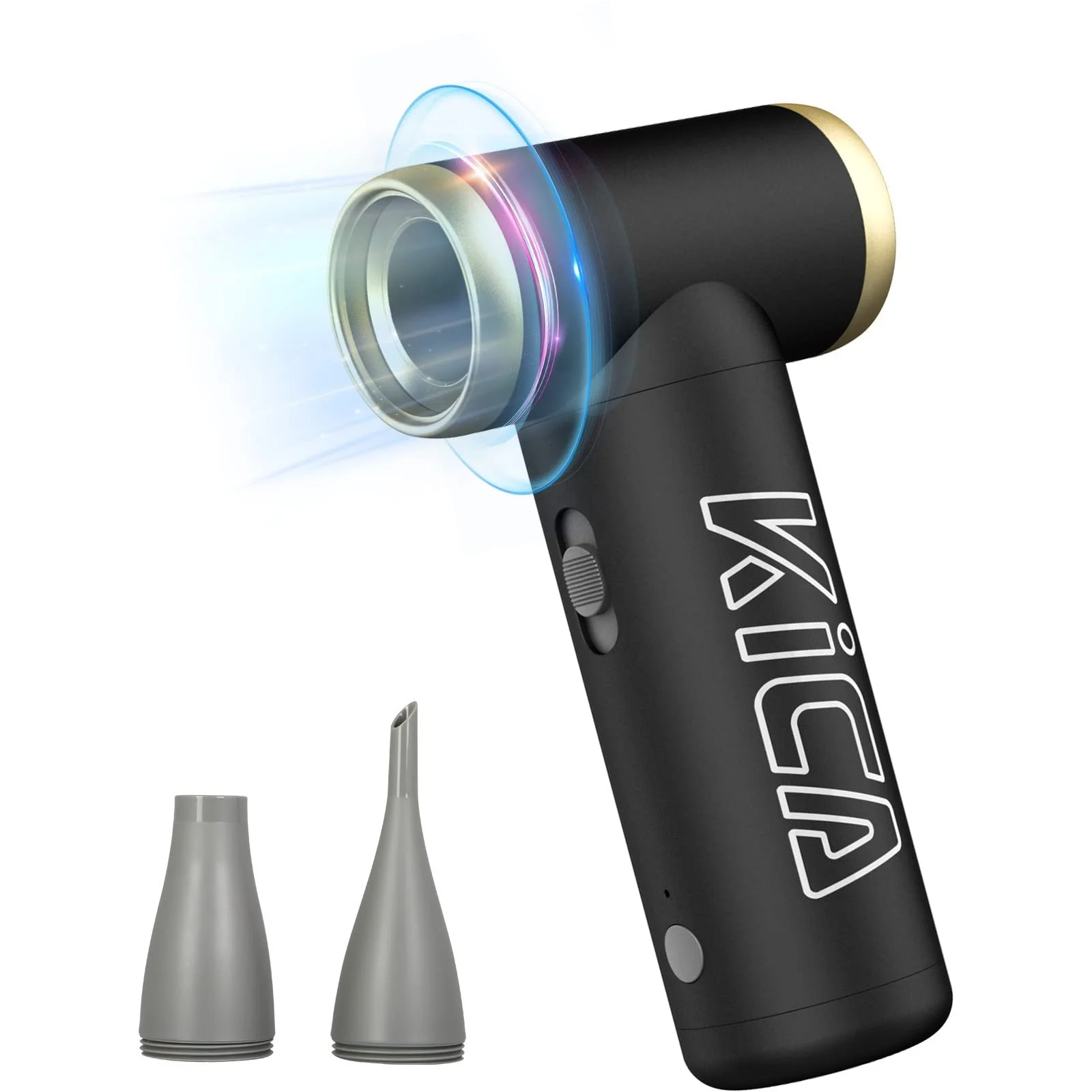 Электрическая воздуходувка Kica JetFan 2 Kit 2-в-1 101,000 rpm Black, фото №7 Электрическая воздуходувка Kica JetFan 2 Kit 2-в-1 101,000 rpm Black, фото №7