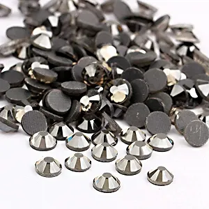 Хрустальные стразы машинной огранки (Хрусталь, SS10, 3 мм), черный бриллиант, SS6/2 мм/2880 штук - Фото 1