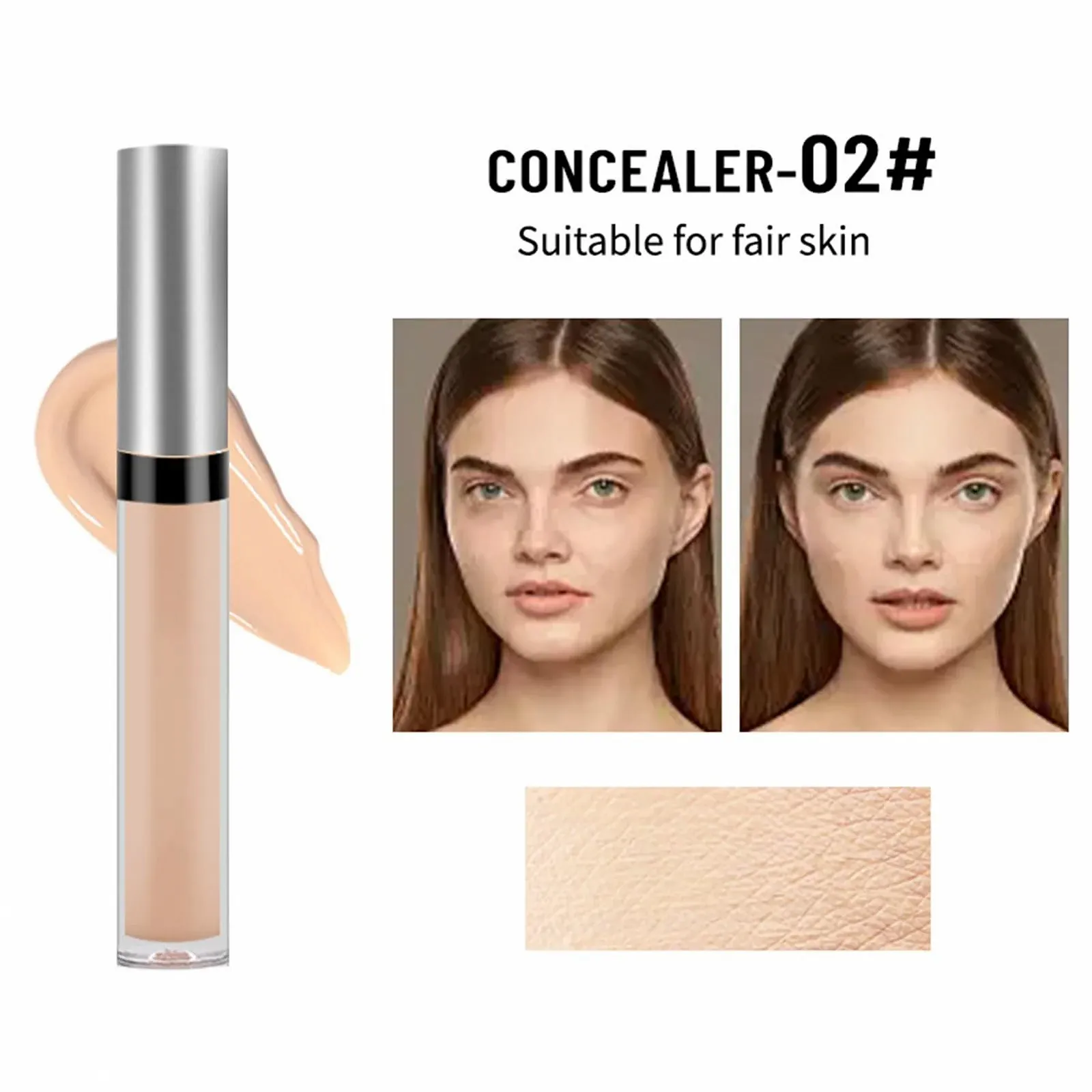 Коректор Olcana Correction для жінок, для темних кіл під очима, стійкий до зморшок, легкий, фото №4