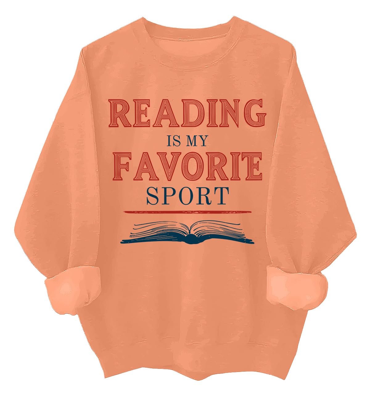 Свитшот Reading Is My Favorite Sport Унисекс, фото №1