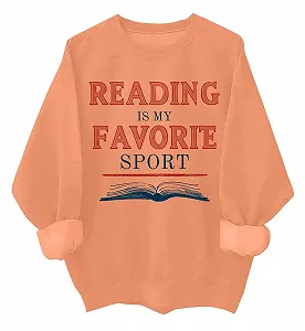 Свитшот Reading Is My Favorite Sport Унисекс - Фото 1