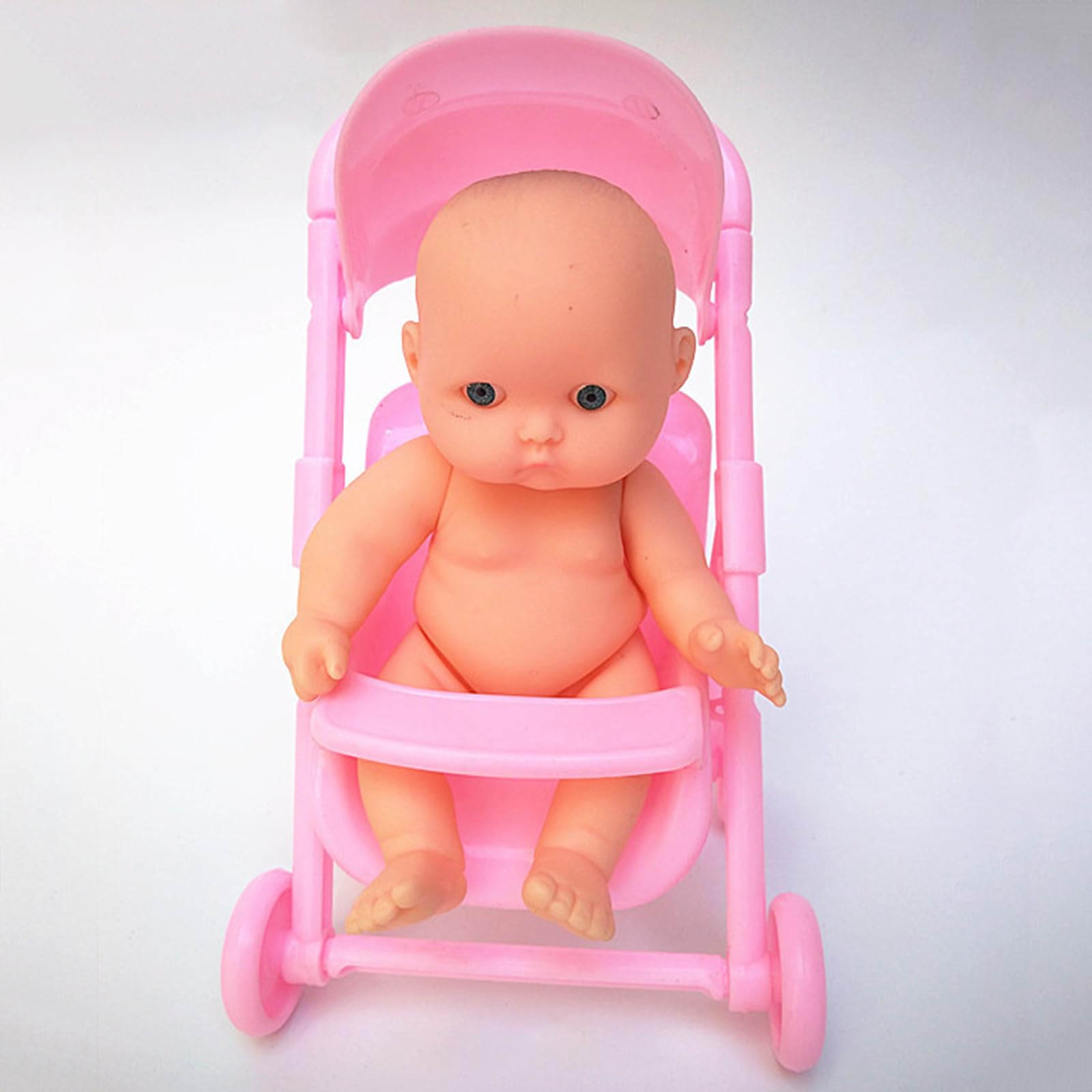 Игрушечная коляска Psdndeww Baby Pram Toy Simulation Push Cart Pushchair Roll Nursery D, фото №6 Игрушечная коляска Psdndeww Baby Pram Toy Simulation Push Cart Pushchair Roll Nursery D, фото №6