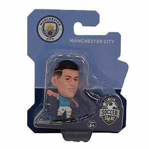 Фигурка SoccerStarz Man City Фил Фоден - Домашний комплект (Classic Kit) synthetic.ua - Фото 1