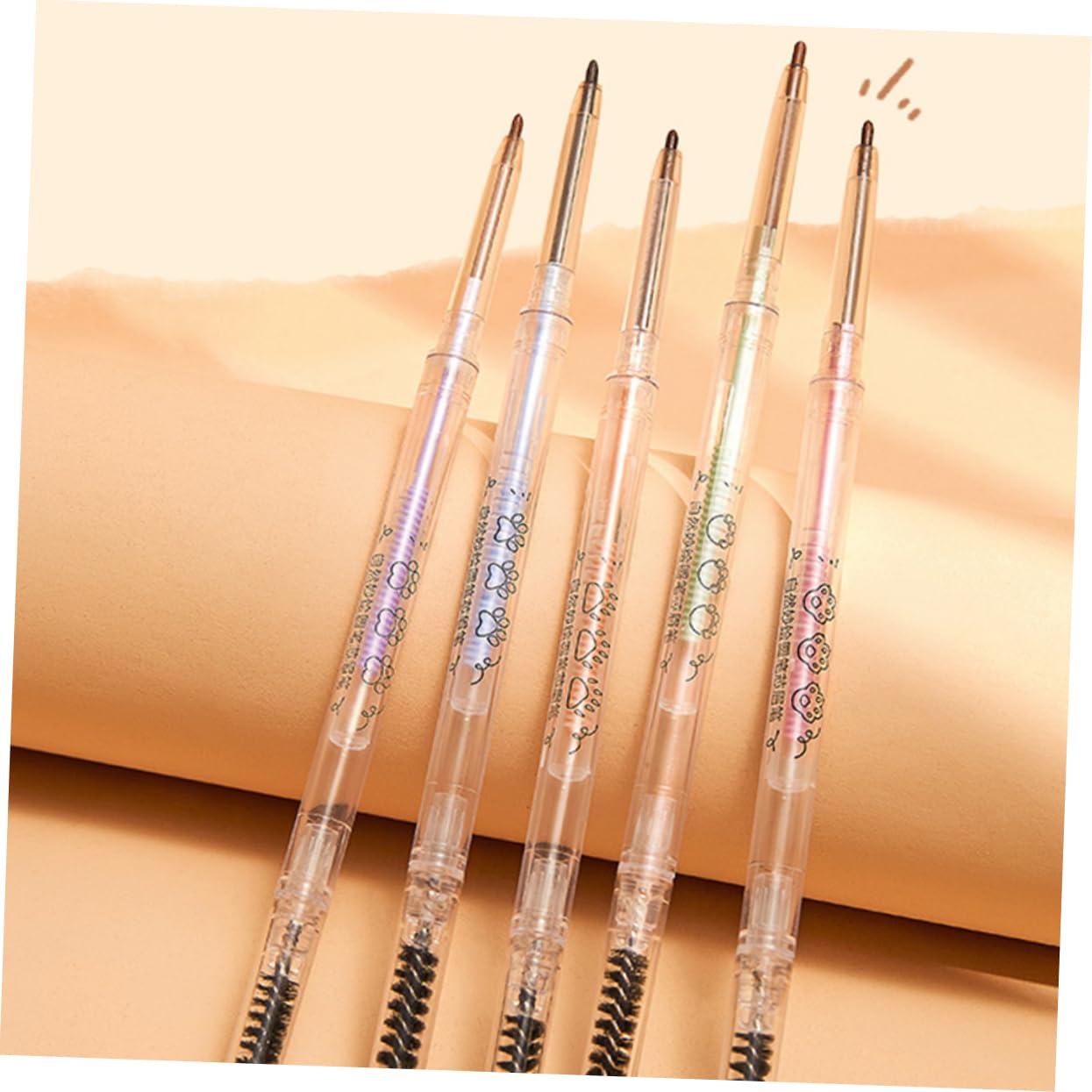 Набор Healvian 5 карандашей для бровей пластик, фото №4 Набор Healvian 5 карандашей для бровей пластик, фото №4