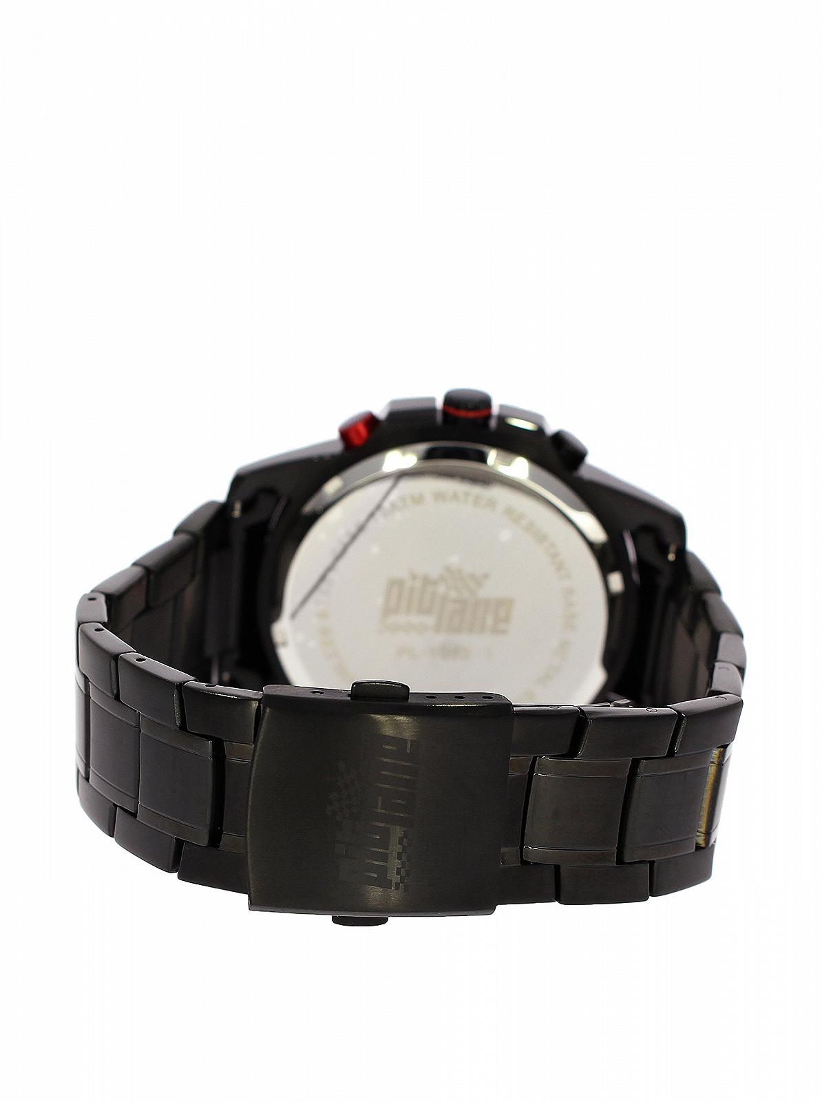 Годинник Pit Lane Man PL-1013-1 45.0 мм Чорний Браслет, фото №3 Годинник Pit Lane Man PL-1013-1 45.0 мм Чорний Браслет, фото №3