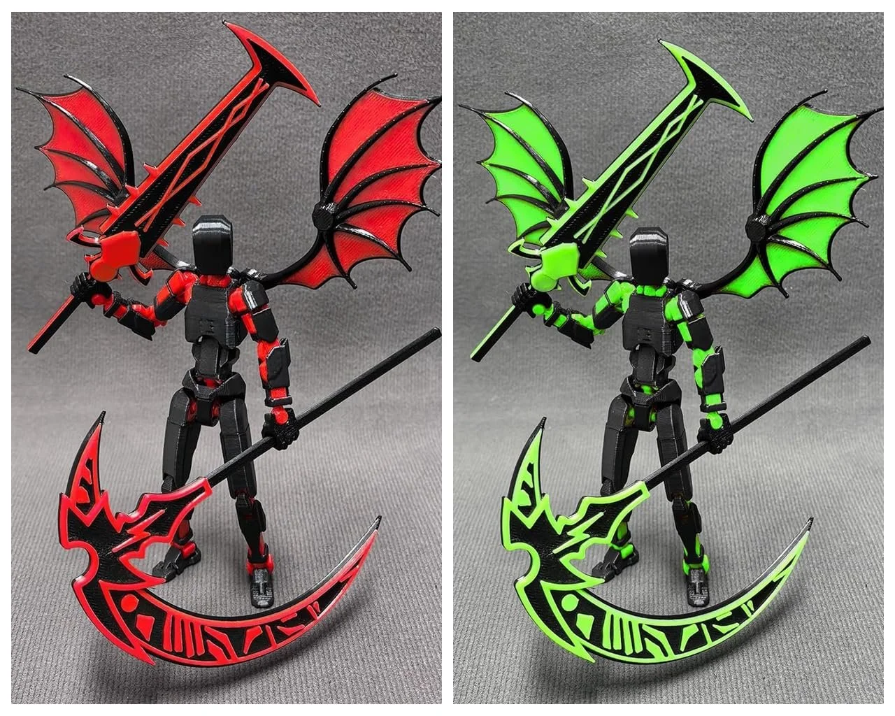 Набір фігурок T13 Dummy 13 Lucky Mobile Robot Nova T-13 Зібраний 3D-друк 2025 Рухомі шарніри, фото №2