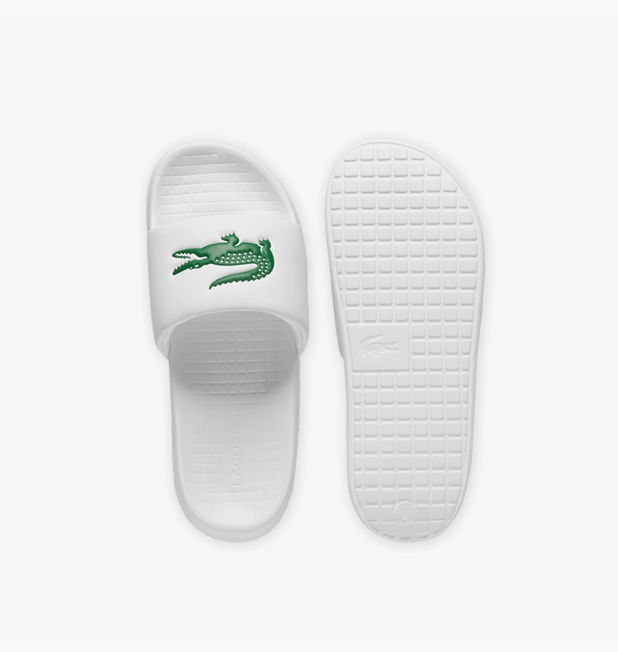 Тапочки чоловічі Lacoste Serve Slide Logo White 749CMA0021082  42, фото №3