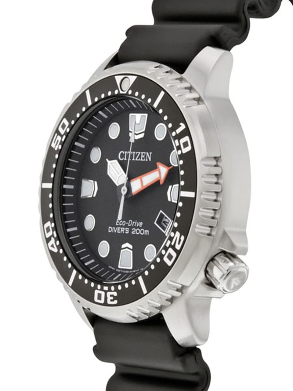 Годинник Citizen Promaster Marine Herren Analog Eco-Drive з гумовим ремінцем, фото №4