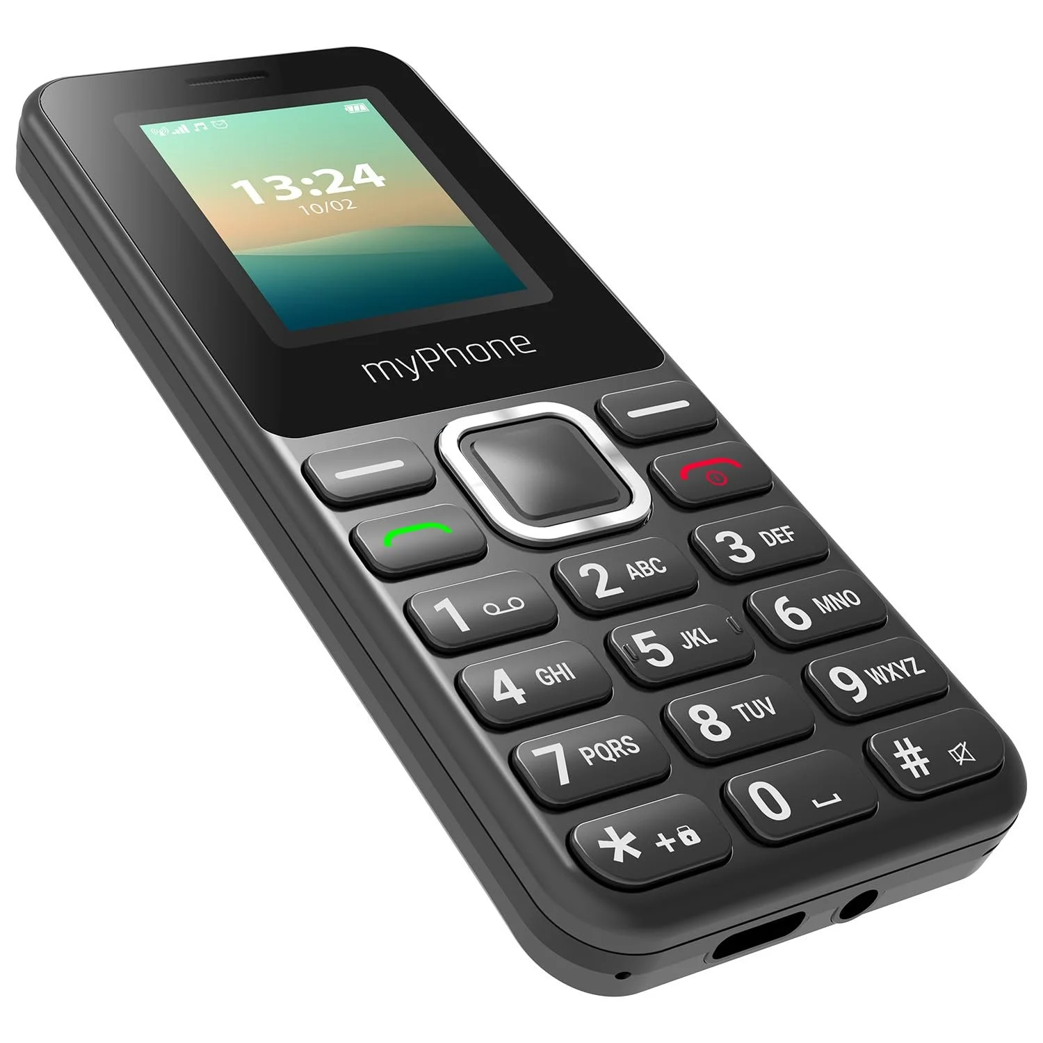 Мобільний телефон myPhone 2240 LTE 4G для літніх людей, кнопковий, з чітким і легко читаним дисплеєм, фото №4