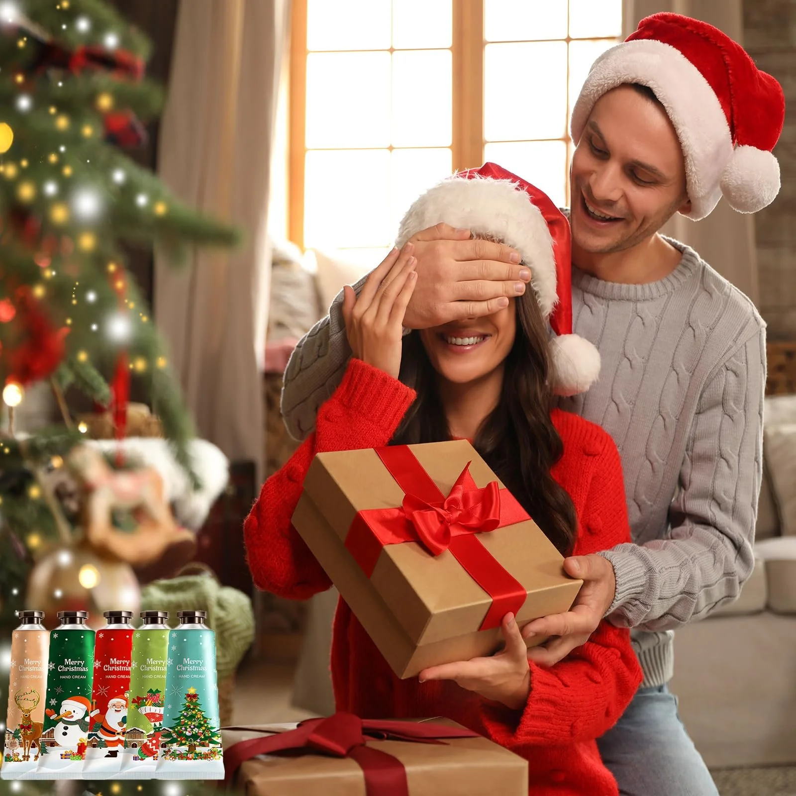 Крем для рук Christmas Mini, Набір різдвяних кремів для рук, 5 x 30 мл, фото №6 Крем для рук Christmas Mini, Набір різдвяних кремів для рук, 5 x 30 мл, фото №6