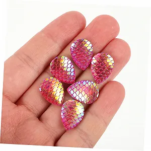 Стразы Капля воды PLAFOPE 50 шт. для декора рыбьей чешуи synthetic.ua - Фото 1