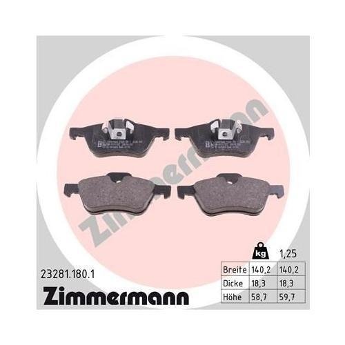 Тормозной диск ZIMMERMANN COAT Z 150.3400.20 для BMW передняя ось, фото №4