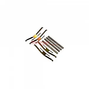 Комплект аксесуарів, гальмівні колодки METZGER 109-0975 для передньої осі - Фото 1