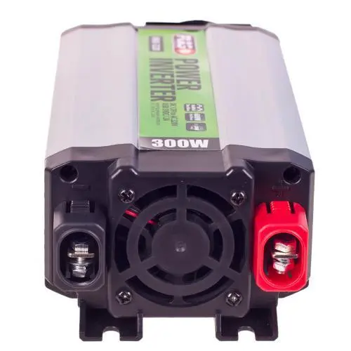 Преобраз напряжения PULSO/IMU 320/12V-220V/300W/USB-5VDC2.0A/мод.волна/клеммы (IMU-320), фото №3