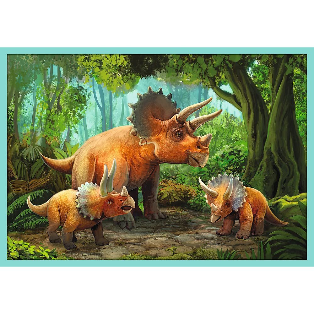 Пазл Trefl Meet all Dinos 10-в-1 10 пазлов, от 20 до 48 элементов для детей от 4 лет, фото №16